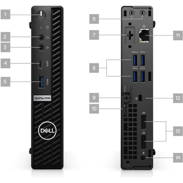 Dell Optiplex 5090 (MFF) i5, 16GB/512GB, Windows 11 - A | Záruka: 2 roky