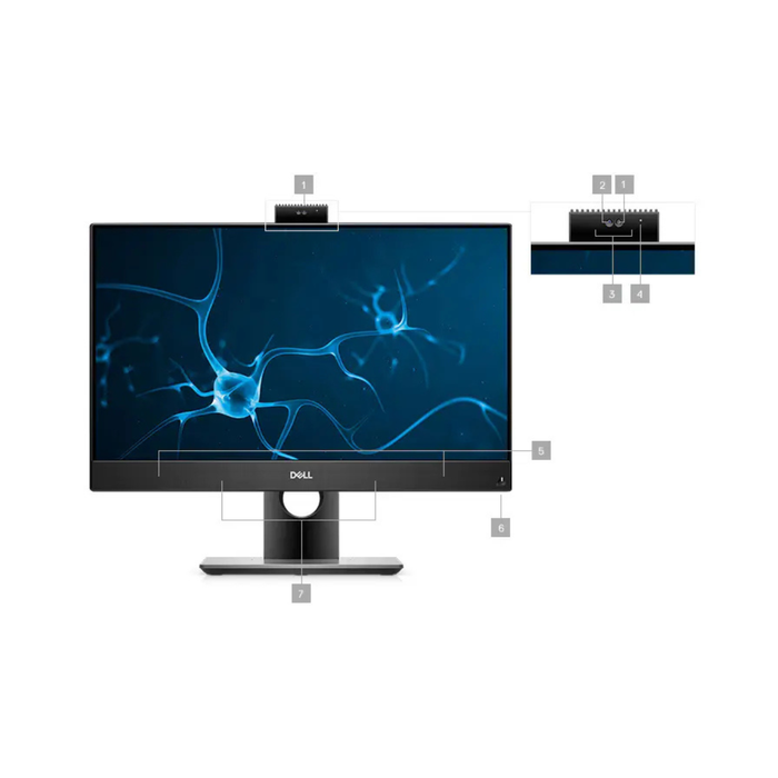 Dell Optiplex 5490 AiO i5, 16GB/256GB, Windows 11 - C | Záruka: 1 rok